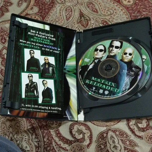 6/$15 The Matrix Reloaded DVD - Picture 4 of 6